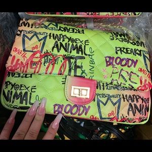 Graffiti Purse